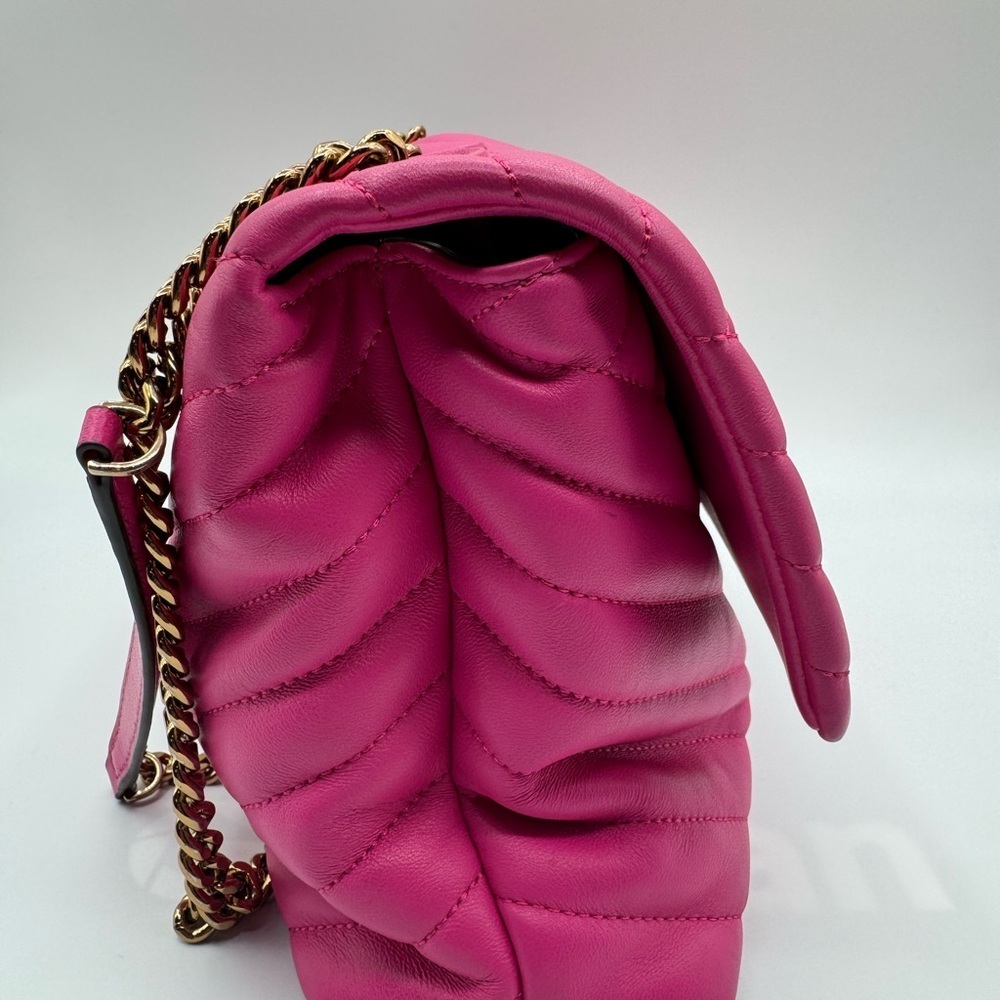 Tory Burch Pink Quilted Shoulder Bag | Good Condition - Picture 6 of 17